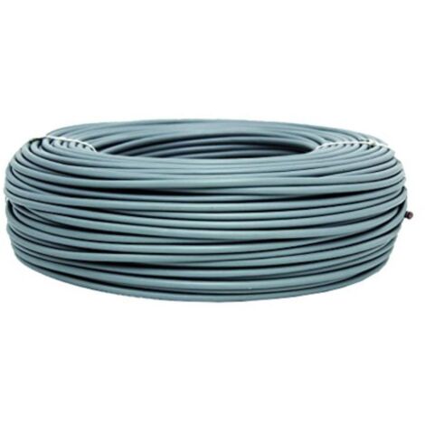 COFAN rollo cable h07v-k 1x1,5mm2 gris (100m) , Rollo de 100 metros de cable eléctrico H07V-K. Disponible en color gris, con medidas desde 1,5 mm2 hasta 6 mm2.