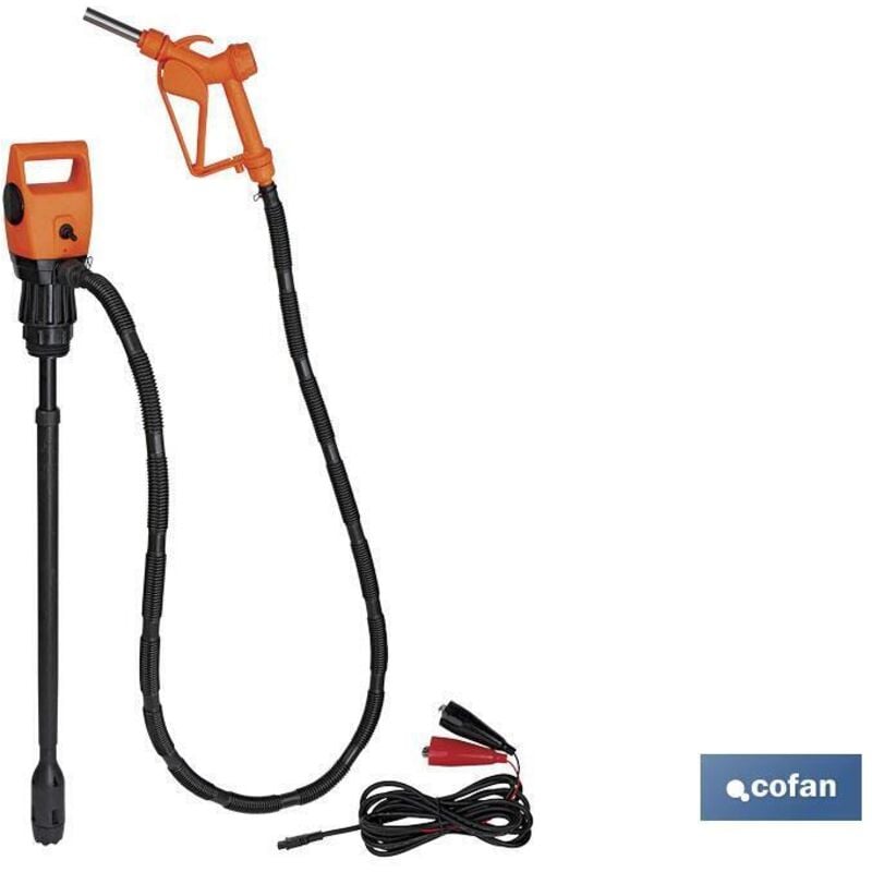 Pompe Électrique + Canon Fût 50/200l 12v Dc