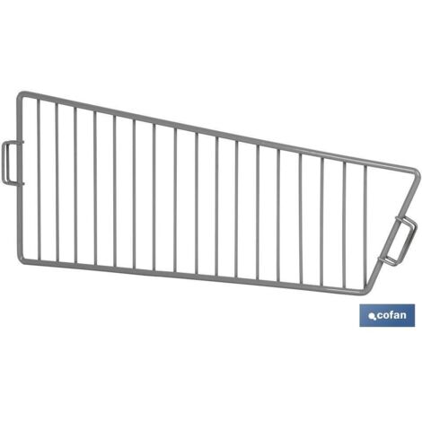 COFAN separador para cesto , SEPARADOR PARA CESTO DE EXPOSITORES 450X175X10 mm