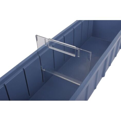COFAN separador transversal plastico p/gaveta , Separador transversal para gavetas para mostrador con separadores configurables y topes traseros para fin de carrera. Diseñados para