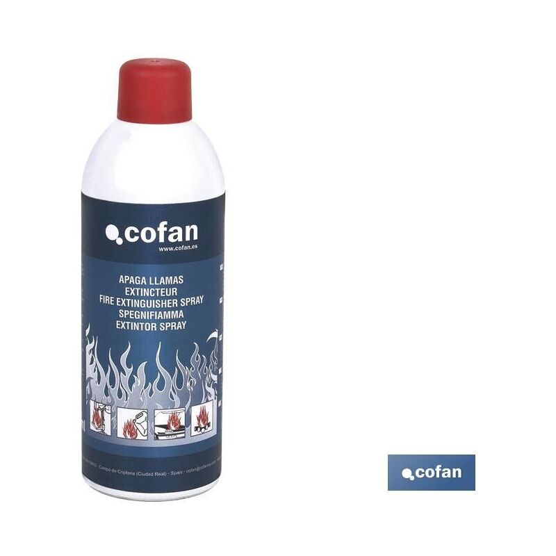 

Cofan Spray 300 Extintor Mini Apaga Llamas