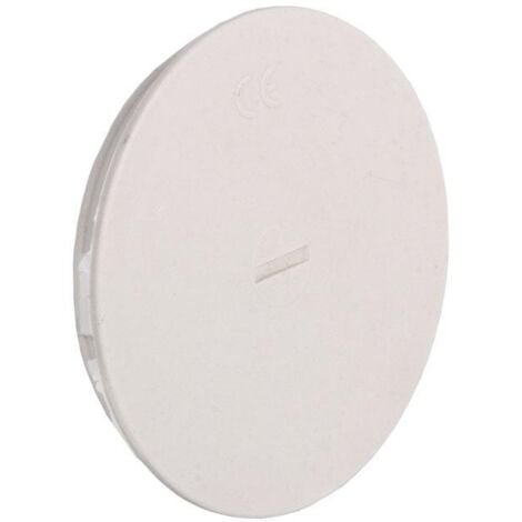 COFAN tapa roscada para caja empotrar 80x32 , Tapa roscada para caja de empotrar de tubo ø25 mm. Medidas de 80 x 32 mm. Aplicaciones de entorno doméstico y profesional como viviend
