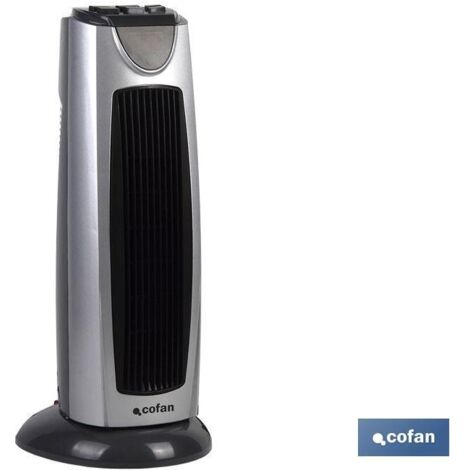 COFAN termoventilador cerámico ptc 1000/2000 w , Los calefactores cerámicos de PTC calientan muy rápido por la capacidad refractaria de sus placas cerámicas. Son unos calefactores
