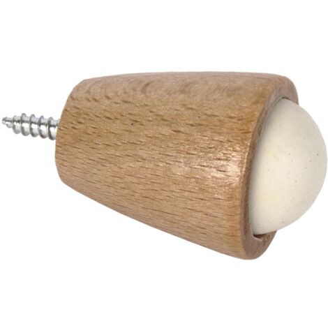 COFAN tope puerta madera 40mm   caja 12 unid. , Tope puerta madera de 40mm de grosor.