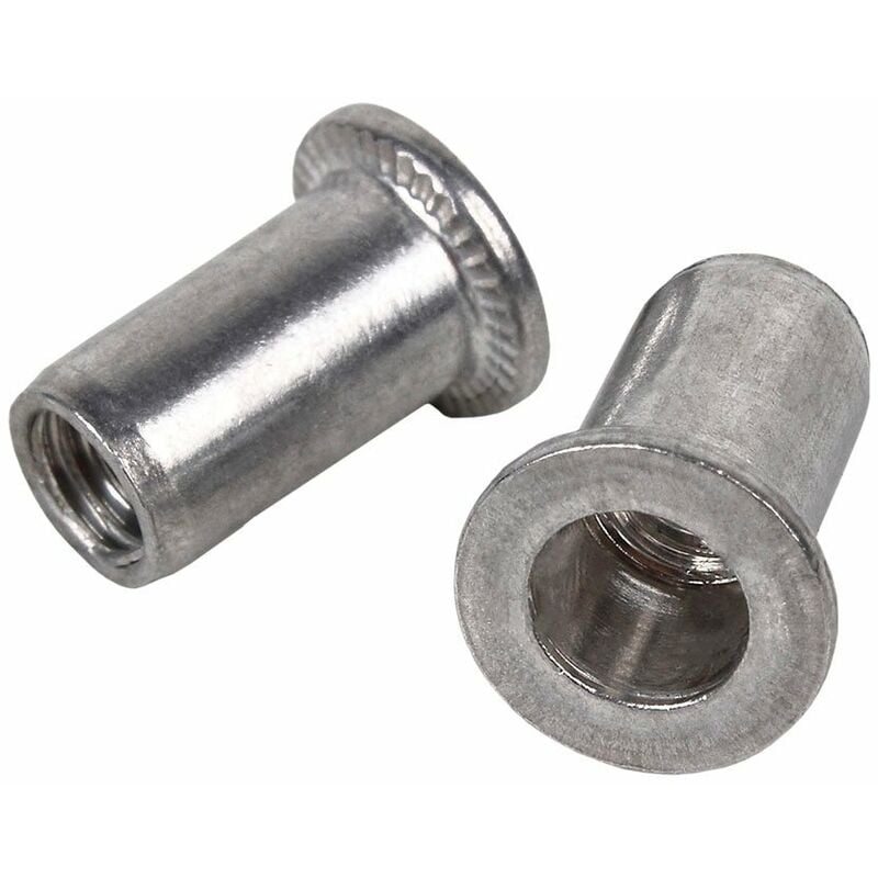 

Tuercas Remachables Aluminio Cabeza Ancha AL Mg 3,5 L mm:9 Diametro Rosca [m/m]:M - 3 Caja de 100 unidades