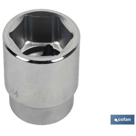 COFAN vaso 1 - 41 mm hexagonal , Llaves de Vasos métricos 1. Fabricadas en Acero Cromo Vanadio de 6 caras hexagonales, en alta calidad. Medidas desde SW 36 hasta SW 80. Este tipo d