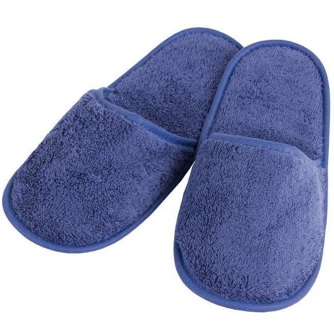 COFAN zapatillas baño azul marino modelo marin talla.m , Zapatillas de baño en color azul marino. Están fabricadas en denso algodón 100% para mayor suavidad, absorción y resisten