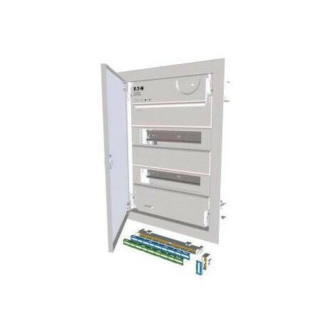 Coff.d.distr.p.mur creux à 2 rang. 24 modules 000178825 EATON KLV-24HWS-SF
