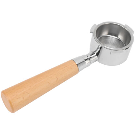 Coffee Bottomless Portafilter 3 Ears Ultra Fine Pore Filter Ergonomic Detachable Bottomless Handle for Coffee Shop