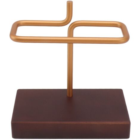 Coffee Filter Holder Wooden Hand Drip Coffee Filter Paper Stand for Home Cafe Bars Walnut Wood