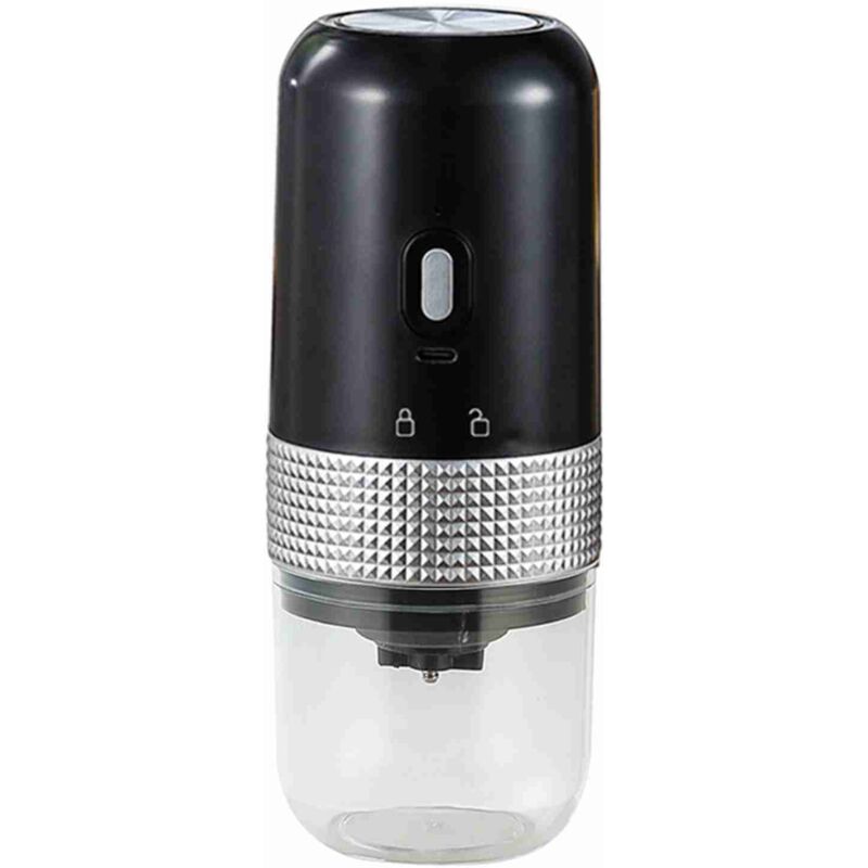 Coffee Grinder Adjustable Grinding Auto Stop USB Rechargeable Electric Coffee Bean Grinder for Household