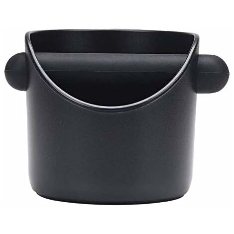 Coffee Knock Box Rubber,Non-Slip Coffee Grounds Container,Espresso Coffee Knock Box Container Coffee Grind Knock Out Box for Coffee Grounds Coffee Bucket Non Slip Rubber Pad,Coffee Machine Accessories