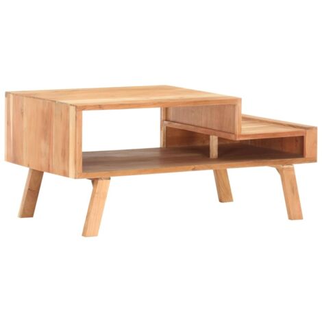 Coffee Table 100x50x45 cm Solid Acacia Wood vidaXL