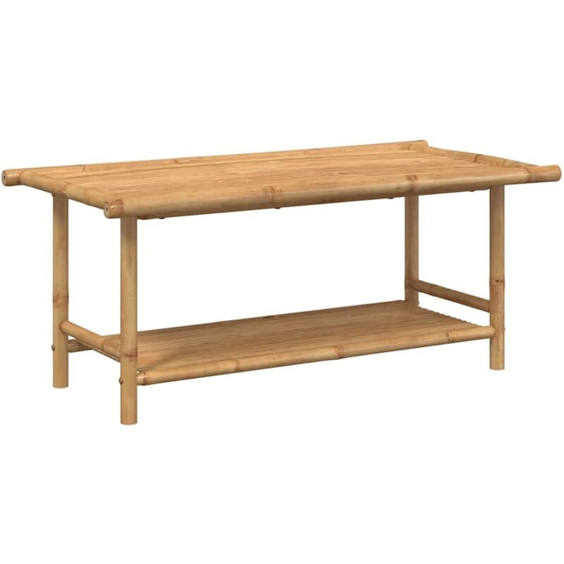 Coffee Table 110x55x45 Cm Bamboo Vidaxl
