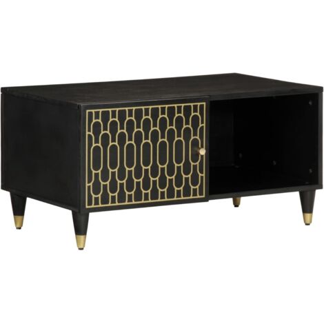 Coffee Table 80x50x40 cm Solid Wood Mango vidaXL