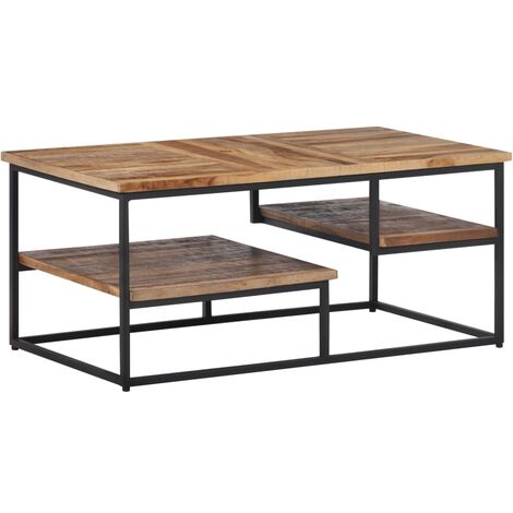 Coffee Table 90x50x39 cm Solid Reclaimed Teak vidaXL