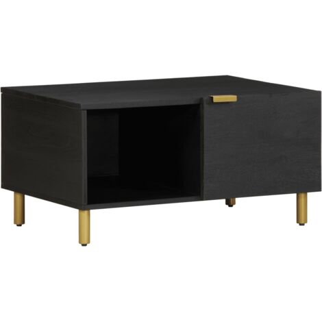 Coffee Table Black 80x50x40 cm Engineered Wood vidaXL