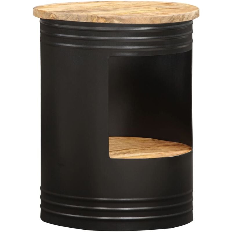 Coffee Table 43x55 cm Solid Mango Wood Vidaxl