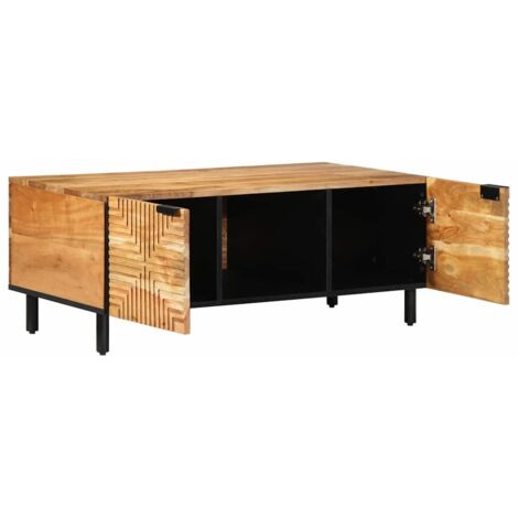 Coffee Table Brown 100 x 54 x 40 cm Solid acacia wood vidaXL