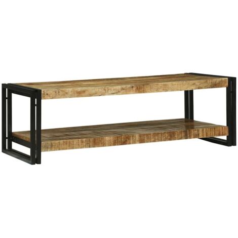 Coffee Table Brown 120 x 50 x 38 cm Solid mango wood vidaXL