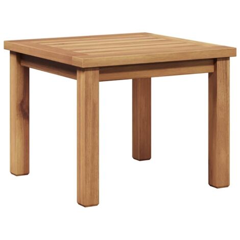 Coffee Table Brown 45 x 45 x 36 cm Solid teak wood vidaXL