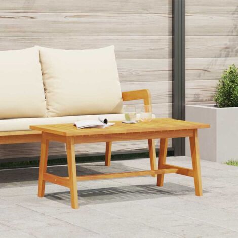 Coffee Table Brown Solid Acacia wood vidaXL