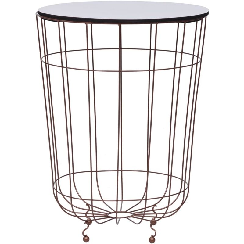 Coffee Table Gold Ø 40 Cm Vidaxl