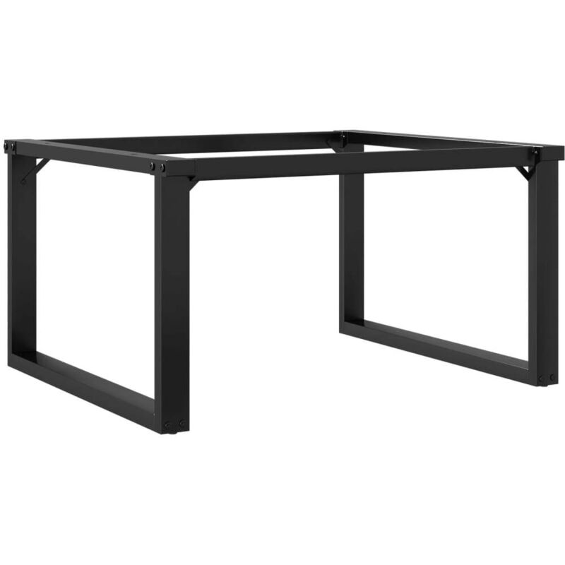 Coffee Table Legs O-frame 80x70x43 Cm Steel Vidaxl