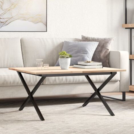 Coffee Table Legs X-Frame 70x60x43 cm Steel vidaXL