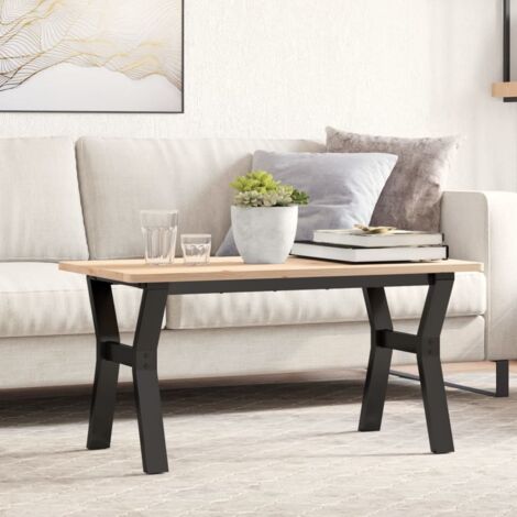 Coffee Table Legs Y-Frame 80x40x43 cm Steel vidaXL