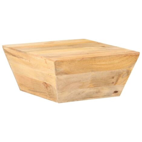 Coffee Table V-shape 66x66x30 cm Solid Mango Wood vidaXL