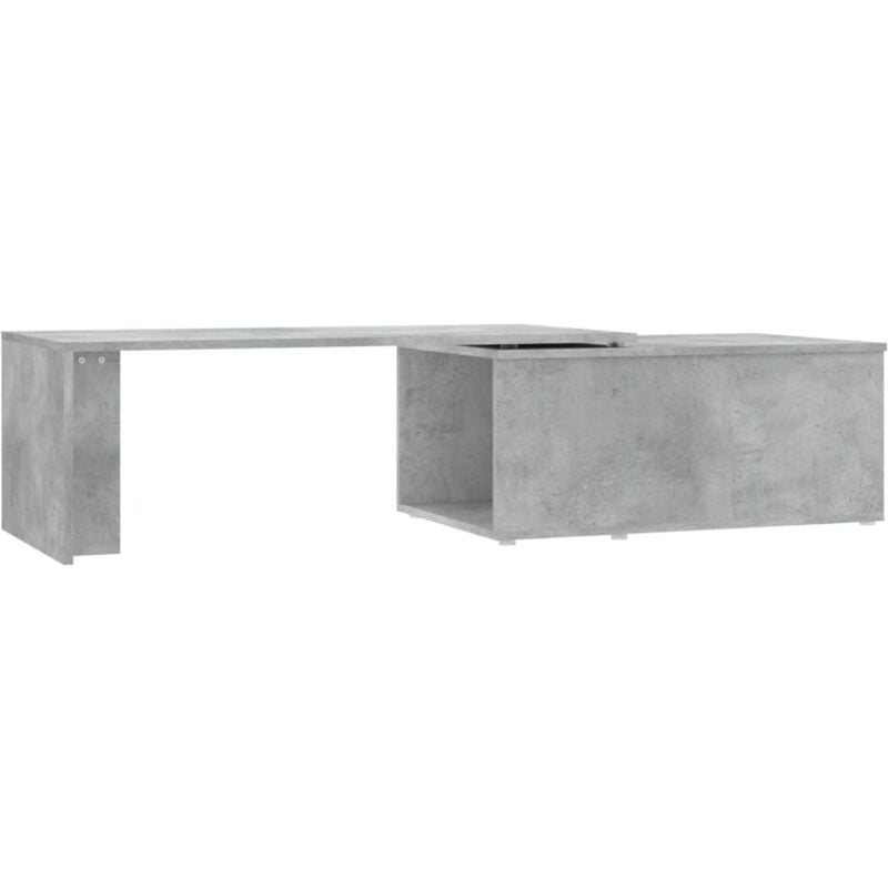 Vidaxl - Coffee Table Concrete Grey 150x50x35 cm Engineered Wood