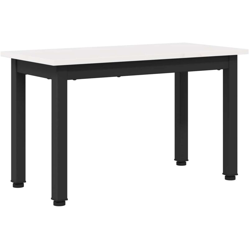 Coffee Table White 60 X 30 X 36 Cm Solid Pine Wood Vidaxl