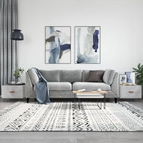 Coffee Tables 2 pcs Concrete Grey 50x50x40 cm Engineered Wood vidaXL