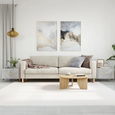 Coffee Tables 2 pcs Concrete Grey 50x50x40 cm Engineered Wood vidaXL