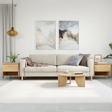 Coffee Tables 2 pcs Sonoma Oak 50x46x50 cm Engineered Wood vidaXL