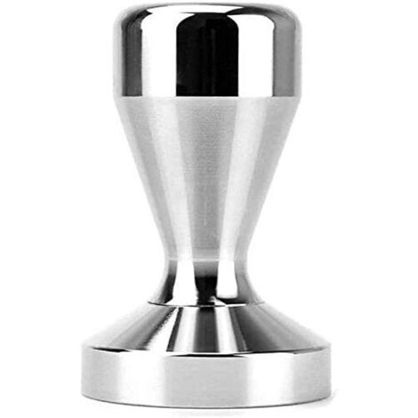 Coffee Tamper - 51mm Coffee Tamper - Ergonomic Filter Holder - Basic Stainless Steel Espresso Tamper - Coffee Machine Accessories - Compatible with 51mm Filter Holder