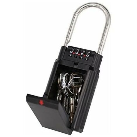 Coffre à clés, Coffre à clés codées, Coffre de rangement à combinaison, Rangement sécurisé pour clés d'accès - AquaForge