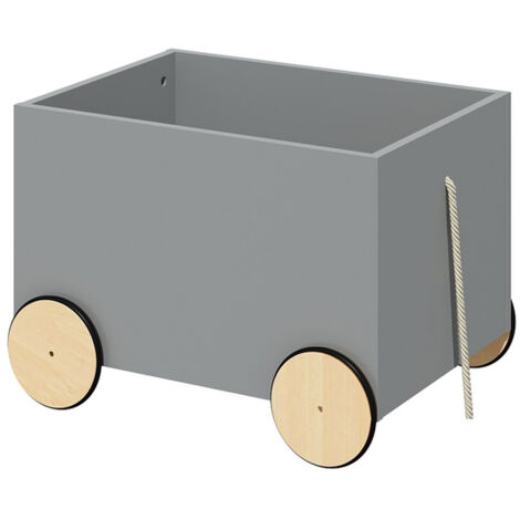 Coffre à jouets Bellamy Lotta Gris