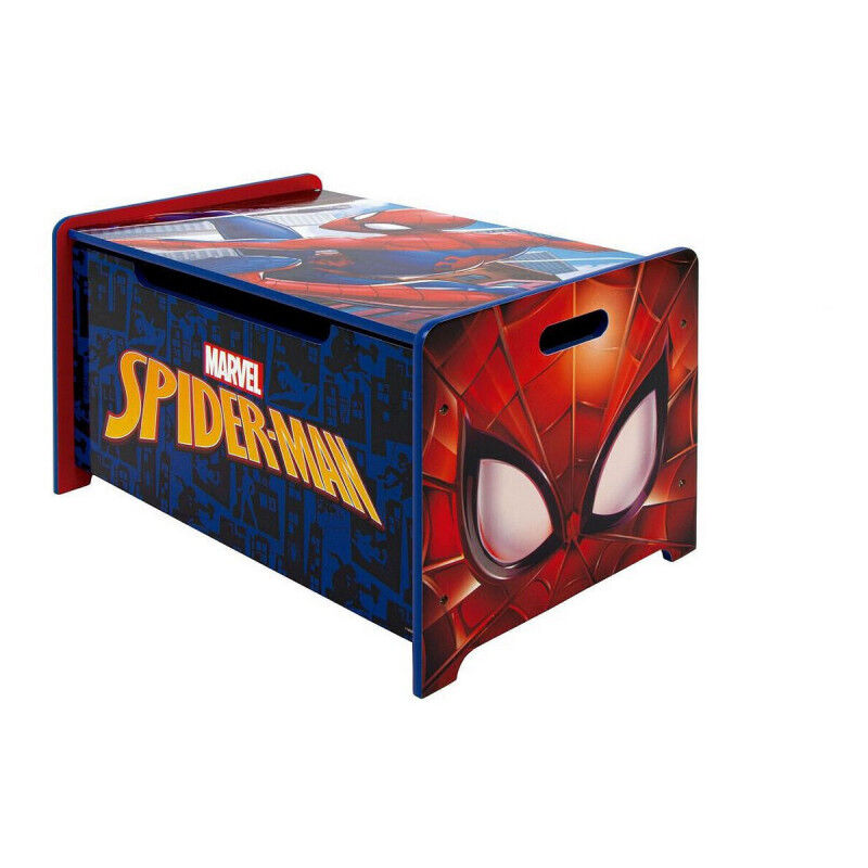 Coffre à Jouets en Bois Marvel Spiderman