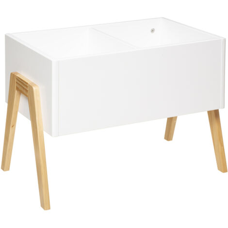 Coffre à jouets enfant 2 compartiments Atmosphera