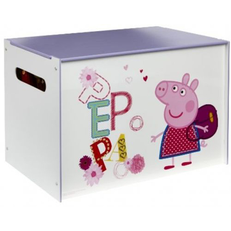 coffre a jouet peppa pig