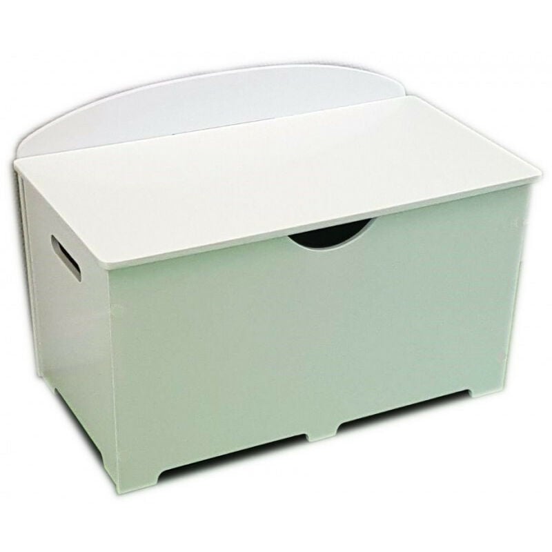 Coffre à jouets et banc 2 en 1 couleur blanche