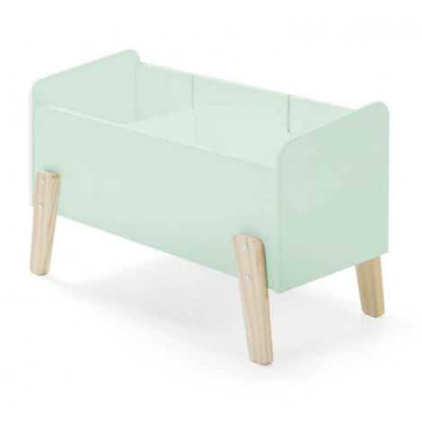 Coffre à Jouets "Kiddy" 80cm Vert Menthe