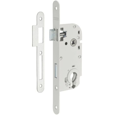 Coffre A Larder: Boitier Serrure Encastrer Axe 40 Mm Cylindre Reversible