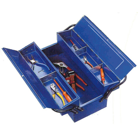 Coffre à outils en métal N°5 500x215x1903 COMP11005