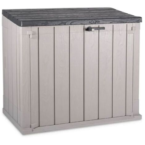 Coffre a' outils Toomax plus art.101 en re'sine avec deux portes et dessus ouvrant cm145x82x124h pour usage exte'rieur