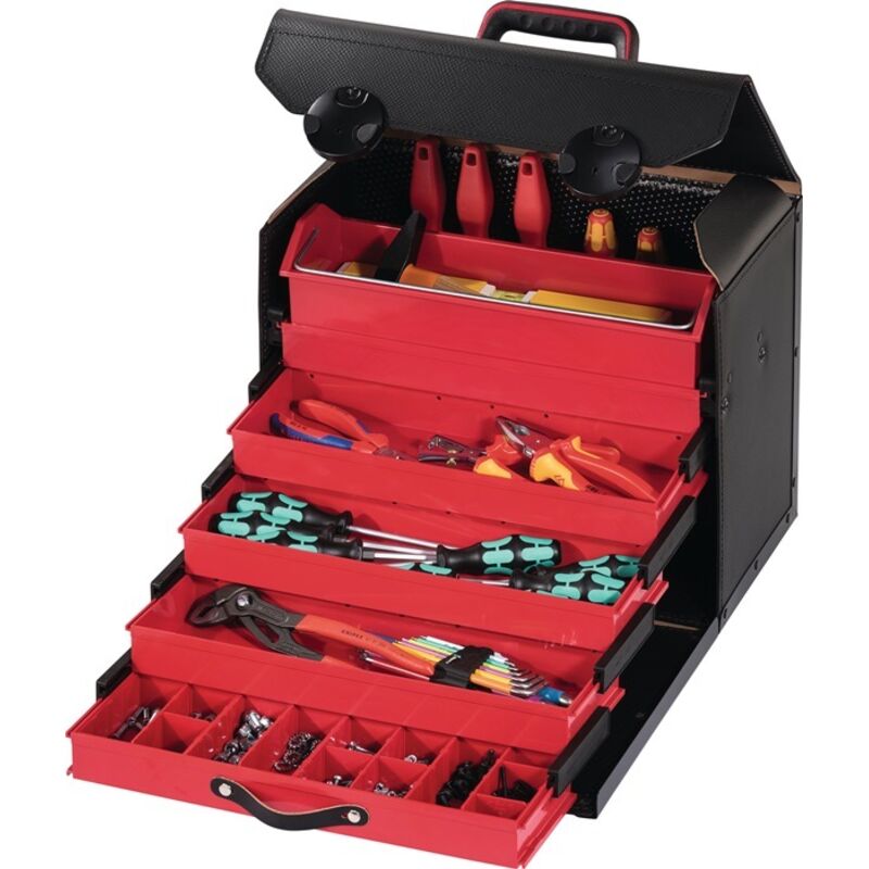 Coffre à tiroirs top-line, Dimensions intérieures : 410 x 220 x 310 mm, Volume environ 28 l, Poids 4900 g