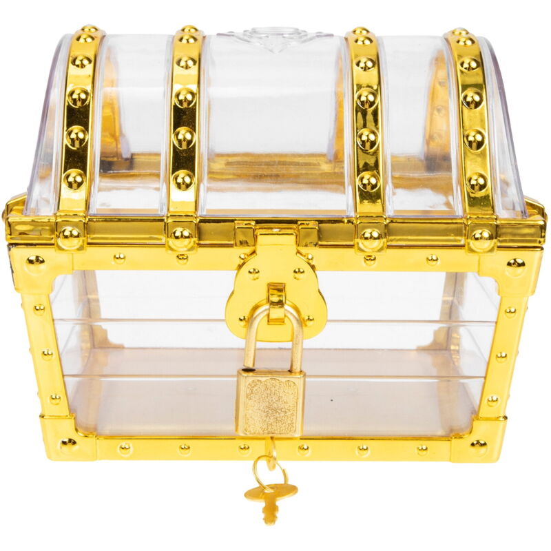 Coffre au trésor Coffre à bijoux souvenir de pirate Petit coffre de pirate vintage