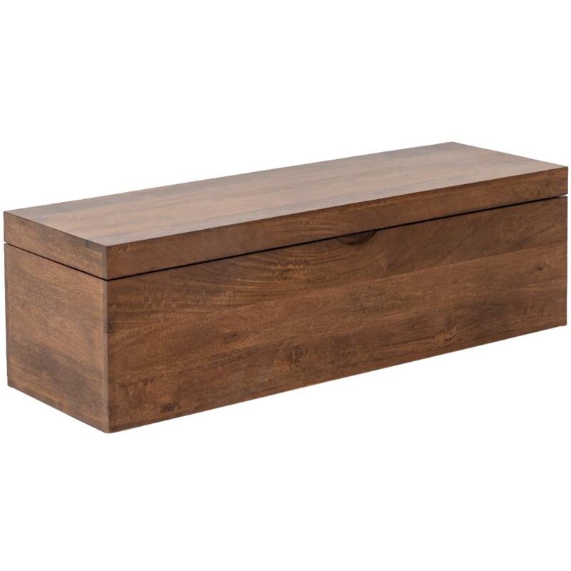 Made In Meubles - Coffre banc en bois de manguier Nyssa